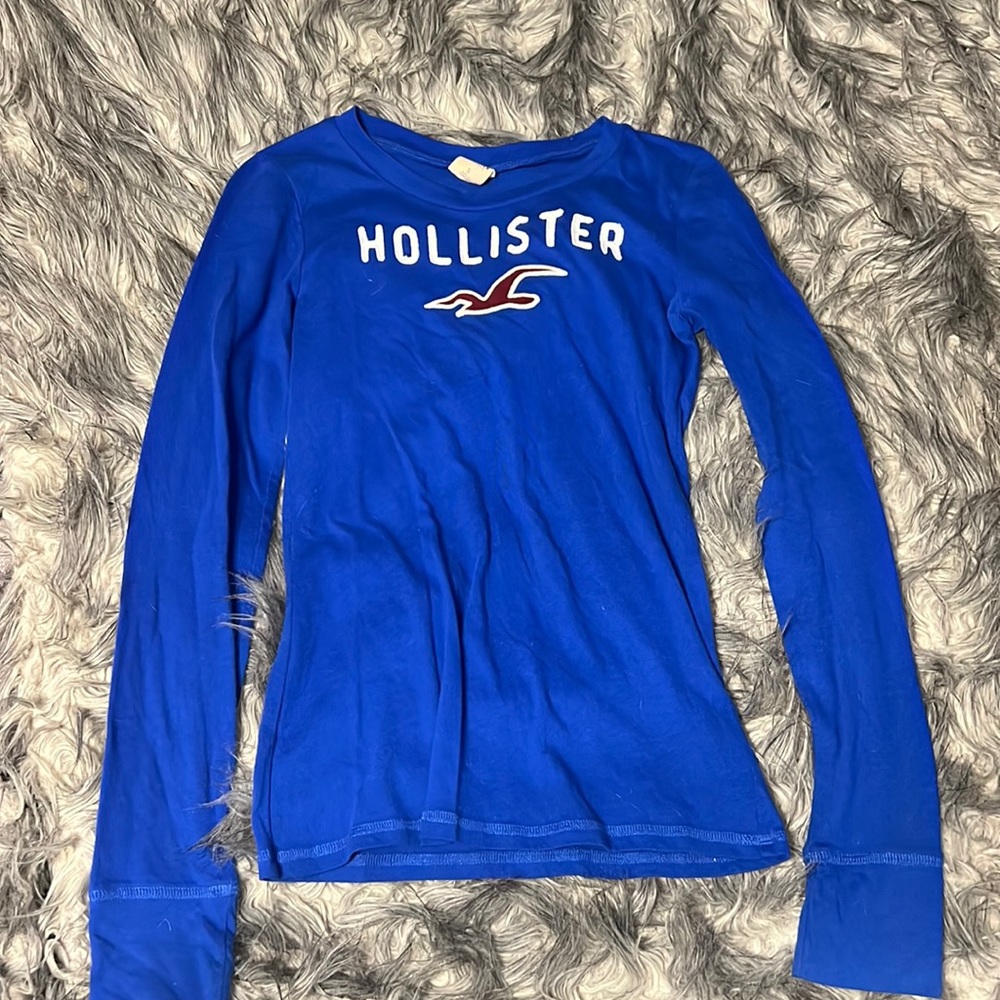 Cobalt Blue Hollister Tee